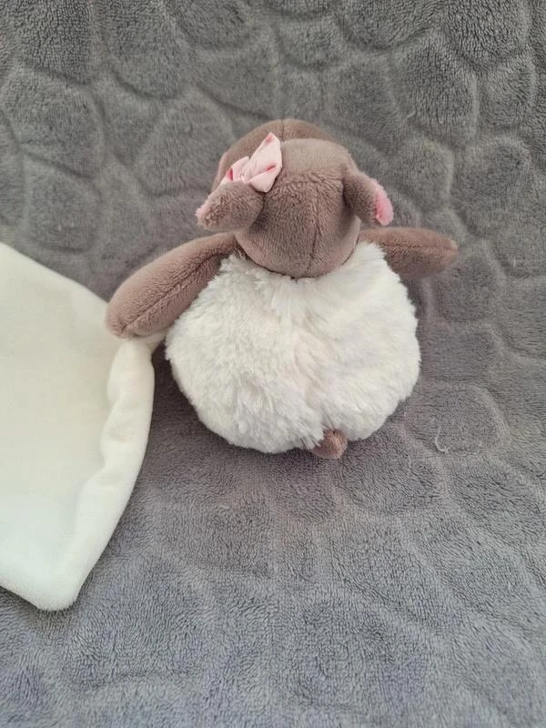 Doudou Baby Nat’ hippopotame + lange – très doux – photo 3